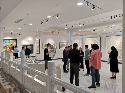 文化點亮世界 逐夢“一帶一路”--2019中國上海“一帶一路”藝術展開幕